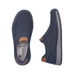 Rieker Men'S Slippers Dark Blue Noisette