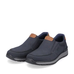 Rieker Men'S Slippers Dark Blue Noisette