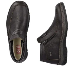 Rieker Men'S Slippers Dark Brown