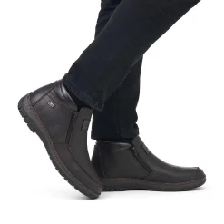 Rieker Men'S Slippers Dark Brown