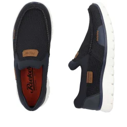 Rieker Men'S Slippers Dark Blue