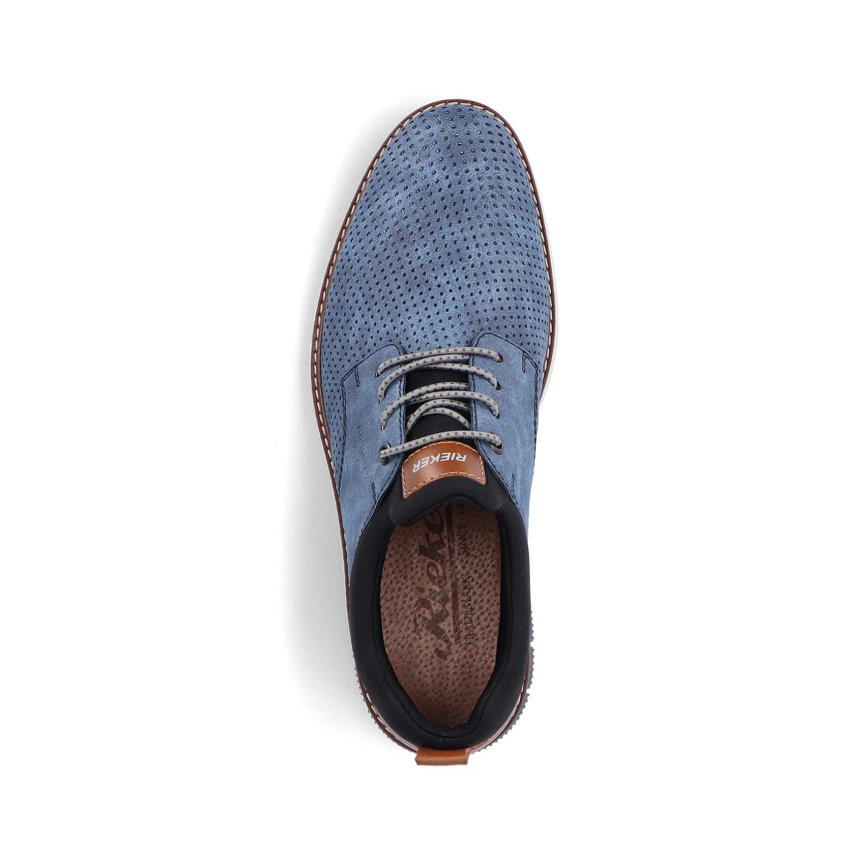 Rieker Men'S Slippers Denim Blue