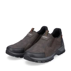 Rieker Men'S Slippers Espresso Brown