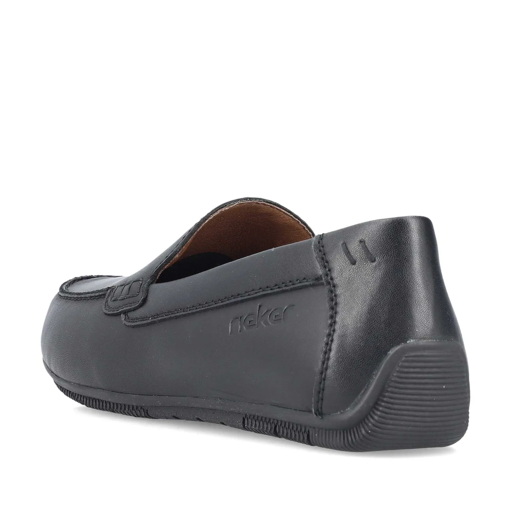 Rieker Men'S Slippers Glossy Black