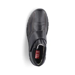 Rieker Men'S Slippers Glossy Black