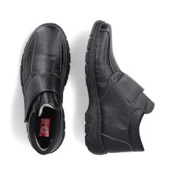 Rieker Men'S Slippers Glossy Black