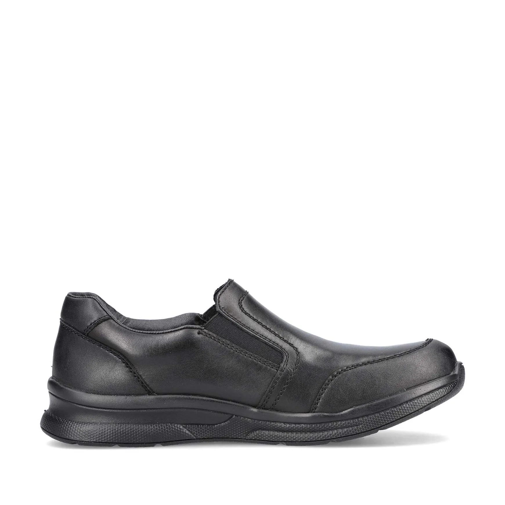 Rieker Men'S Slippers Glossy Black