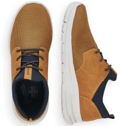 Rieker Men'S Slippers Golden Yellow-Pacific Blue