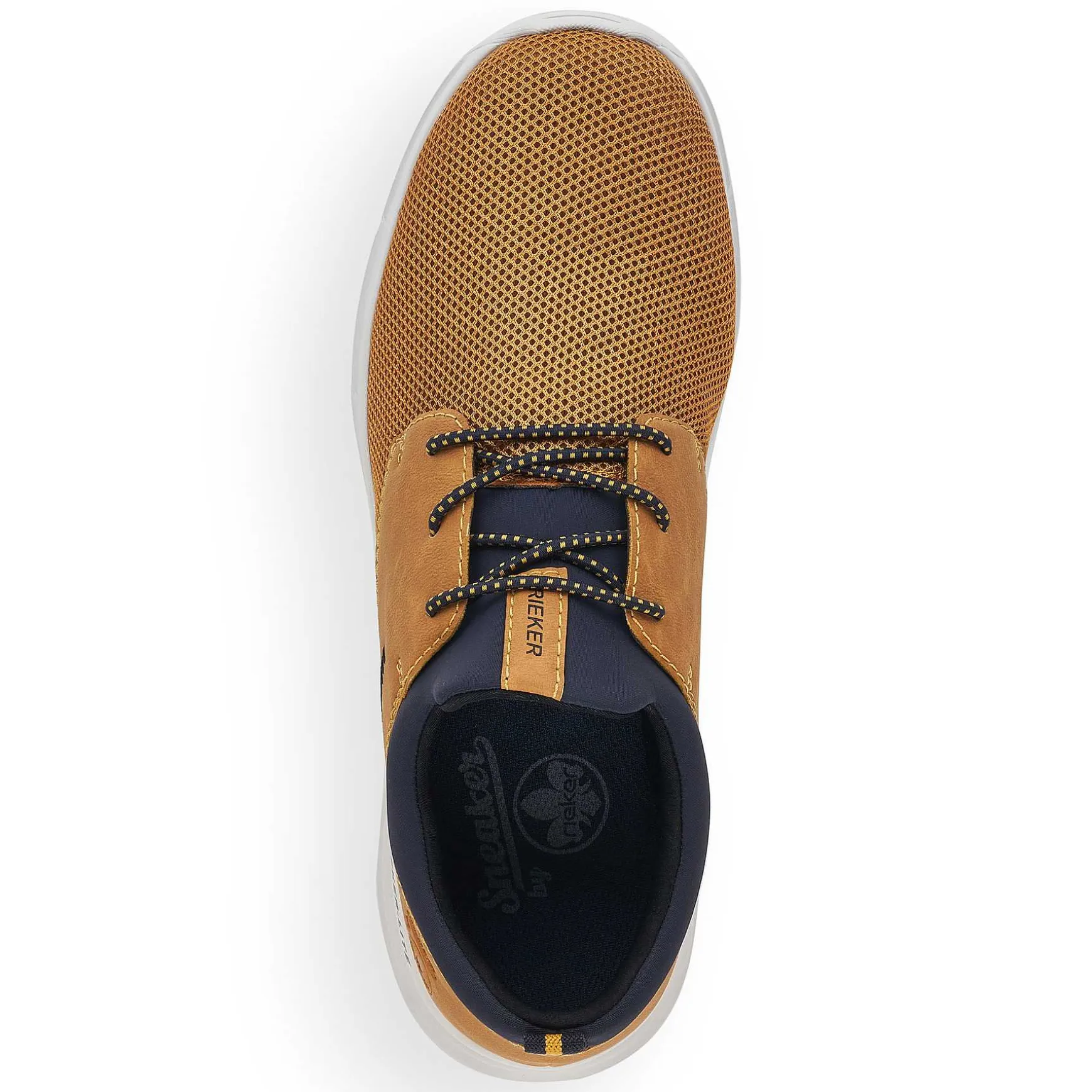 Rieker Men'S Slippers Golden Yellow-Pacific Blue