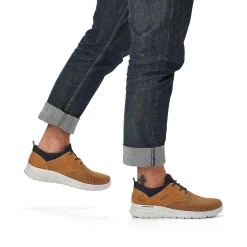 Rieker Men'S Slippers Golden Yellow-Pacific Blue