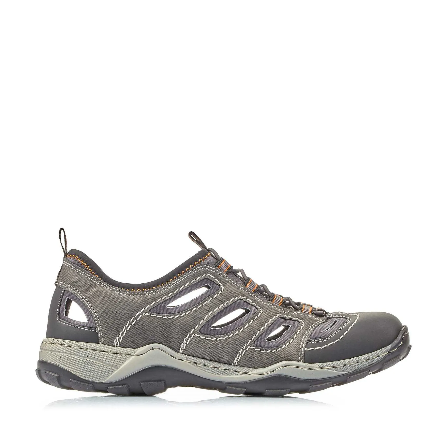 Rieker Men'S Slippers Granite Gray