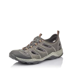 Rieker Men'S Slippers Granite Gray