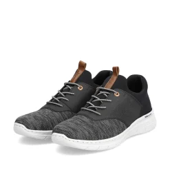 Rieker Men'S Slippers Graphite Black