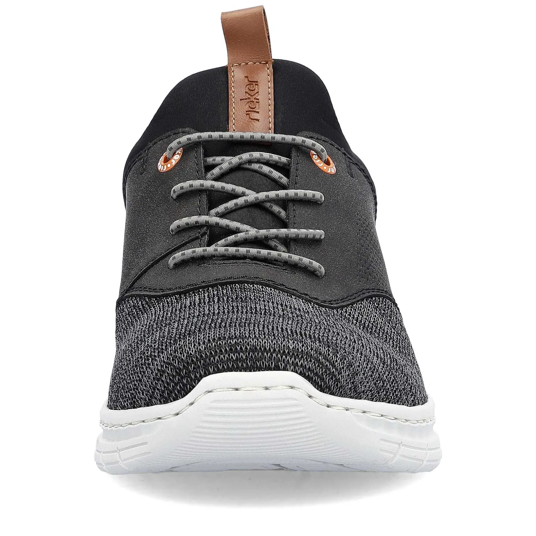 Rieker Men'S Slippers Graphite Black