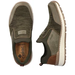 Rieker Men'S Slippers Green Grey