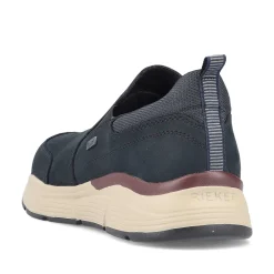 Rieker Men'S Slippers Grey-Blue