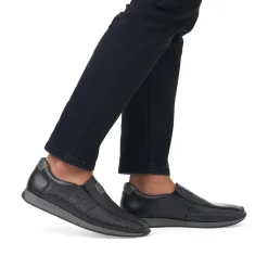 Rieker Men'S Slippers Jet Black