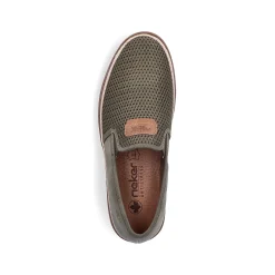 Rieker Men'S Slippers Khaki-Green