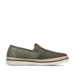Rieker Men'S Slippers Khaki-Green