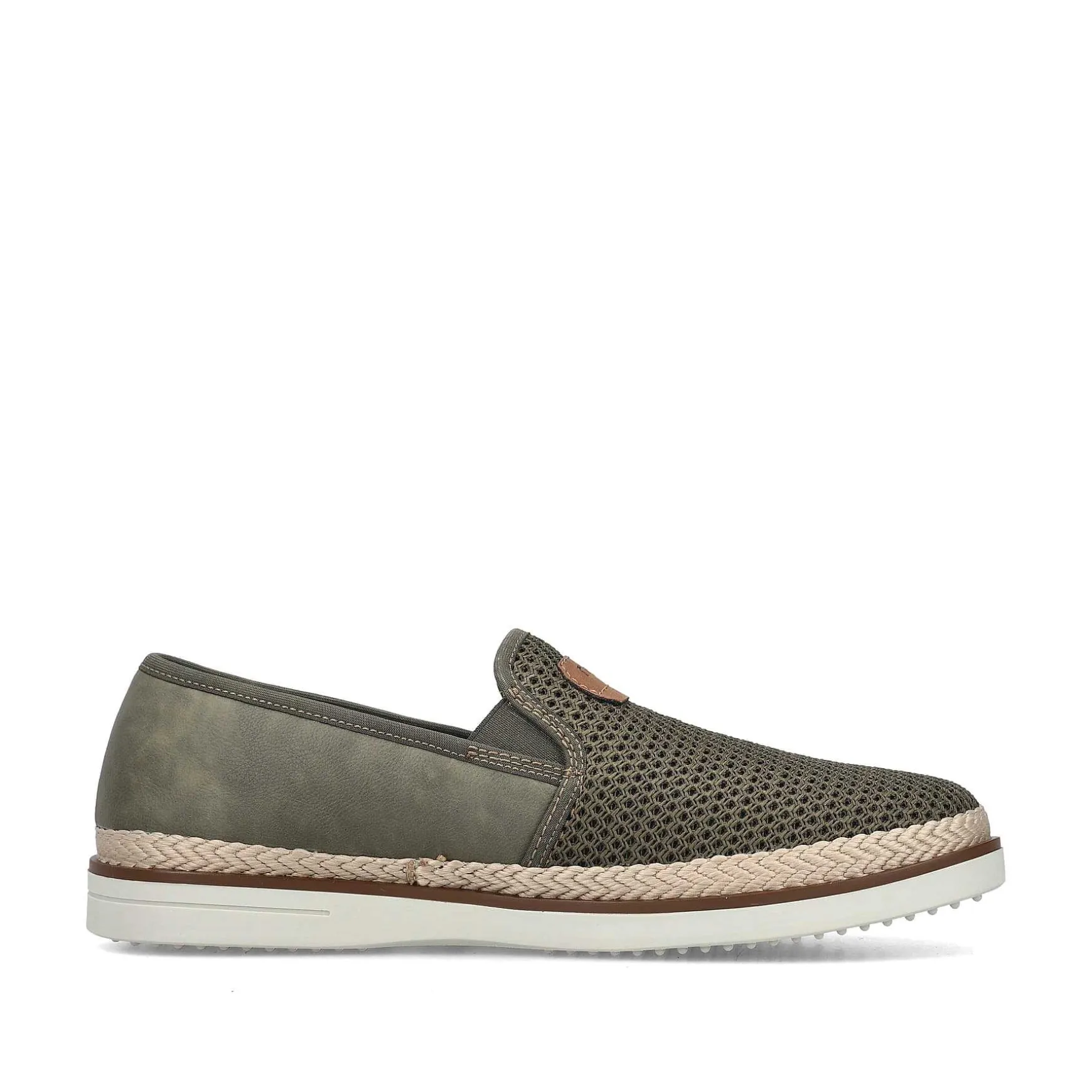 Rieker Men'S Slippers Khaki-Green