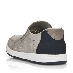 Rieker Men'S Slippers Moon Grey
