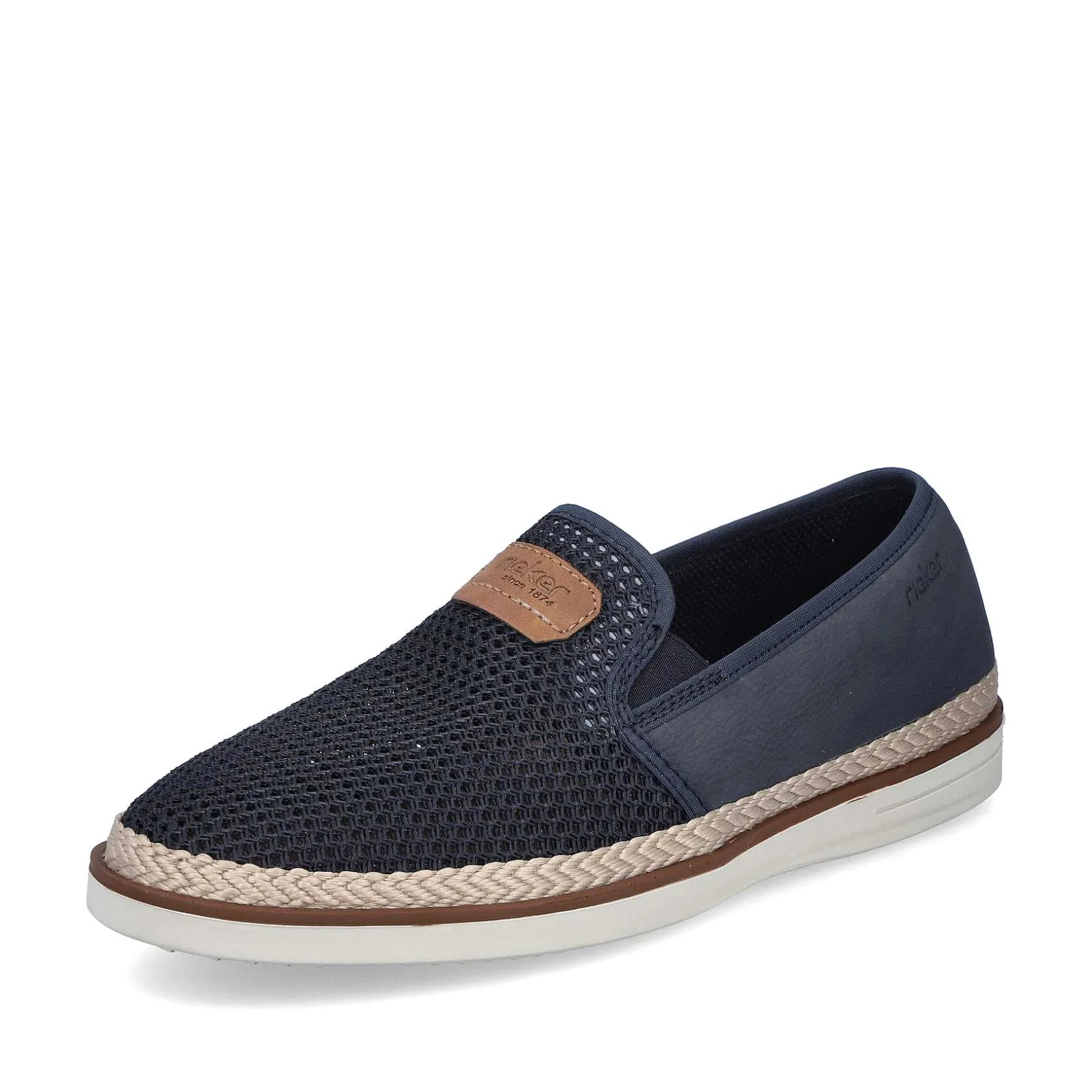 Rieker Men'S Slippers Navy Blue