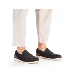 Rieker Men'S Slippers Navy Blue