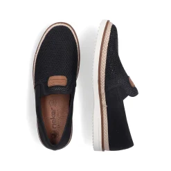 Rieker Men'S Slippers Night Black