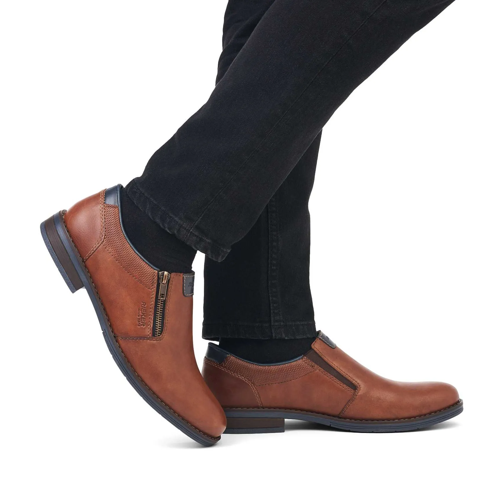 Rieker Men'S Slippers Nougat Brown