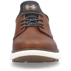 Rieker Men'S Slippers Nut Brown-Navy Blue