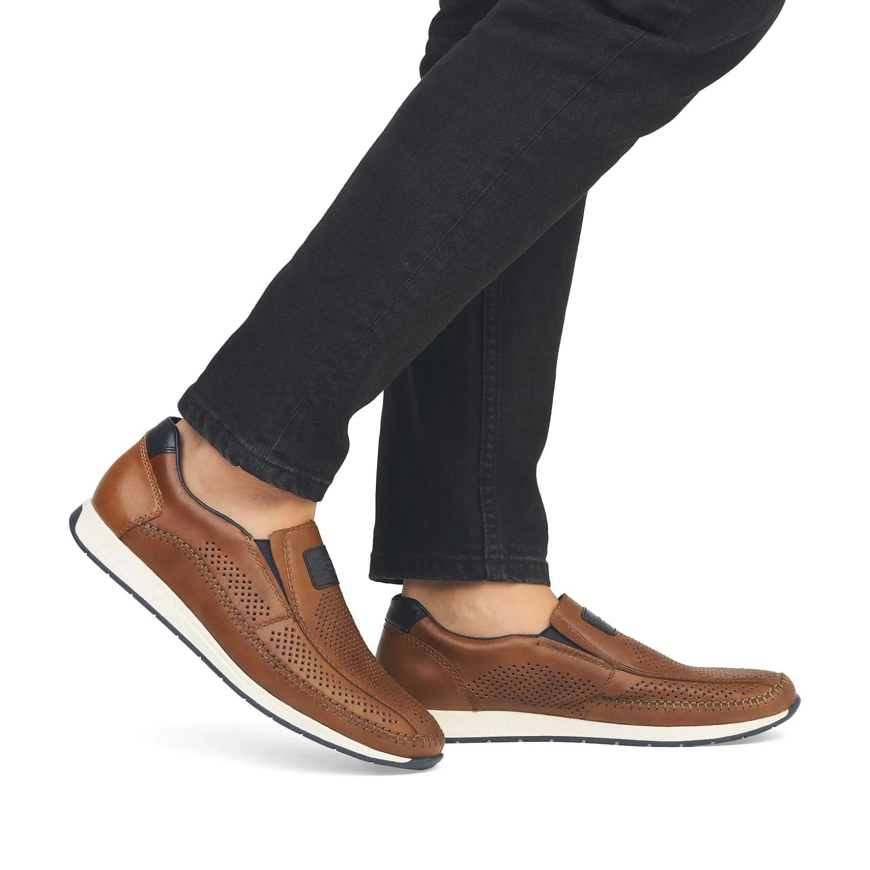 Rieker Men'S Slippers, Nut Brown