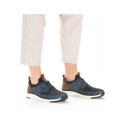 Rieker Men'S Slippers Ocean Blue