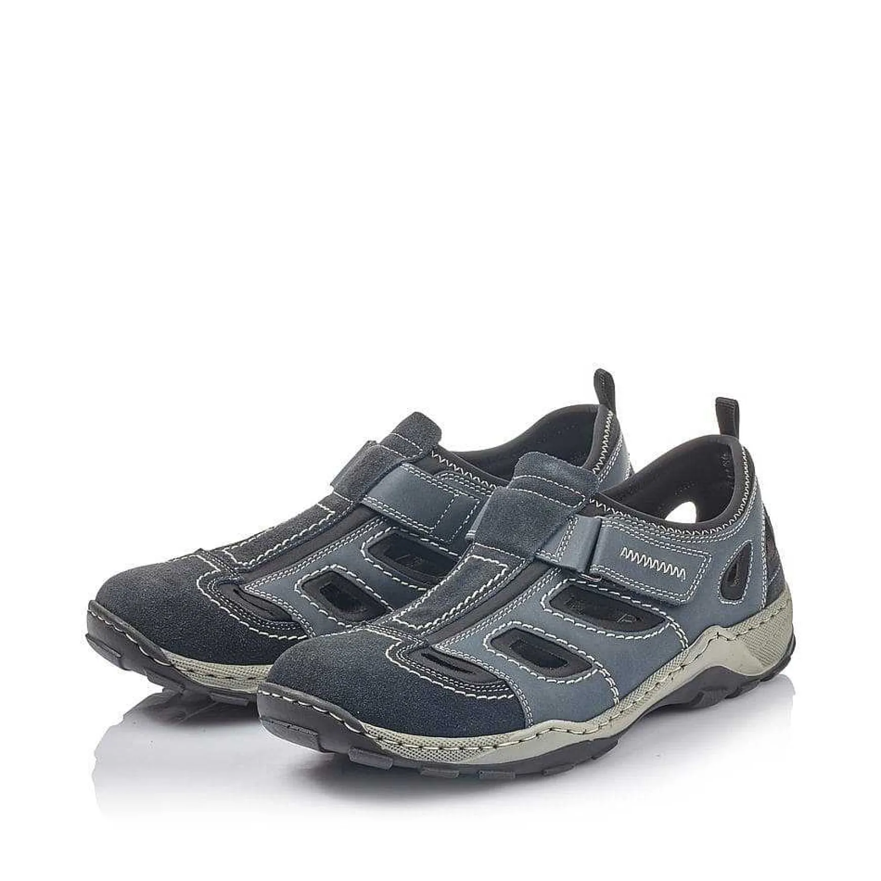 Rieker Men'S Slippers Ocean Blue