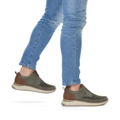 Rieker Men'S Slippers Olive Green