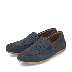 Rieker Men'S Slippers Steel Blue