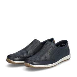Rieker Men'S Slippers Steel Blue
