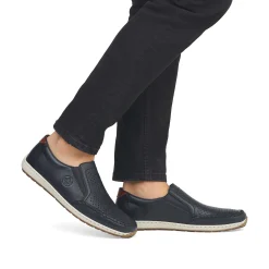 Rieker Men'S Slippers Steel Blue