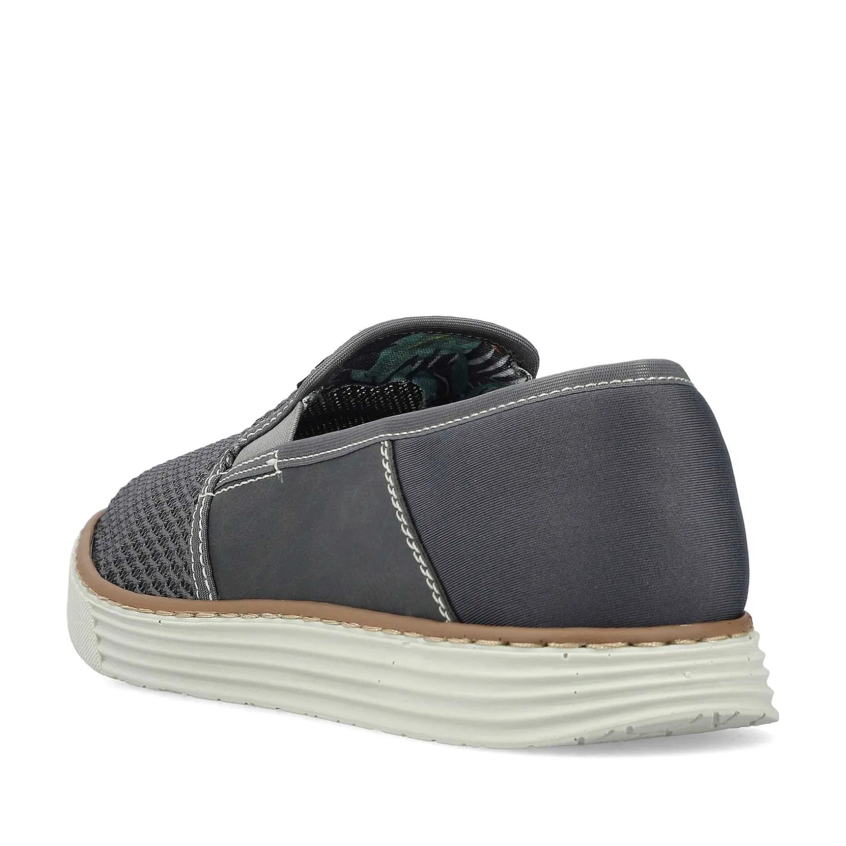 Rieker Men'S Slippers Stone Grey