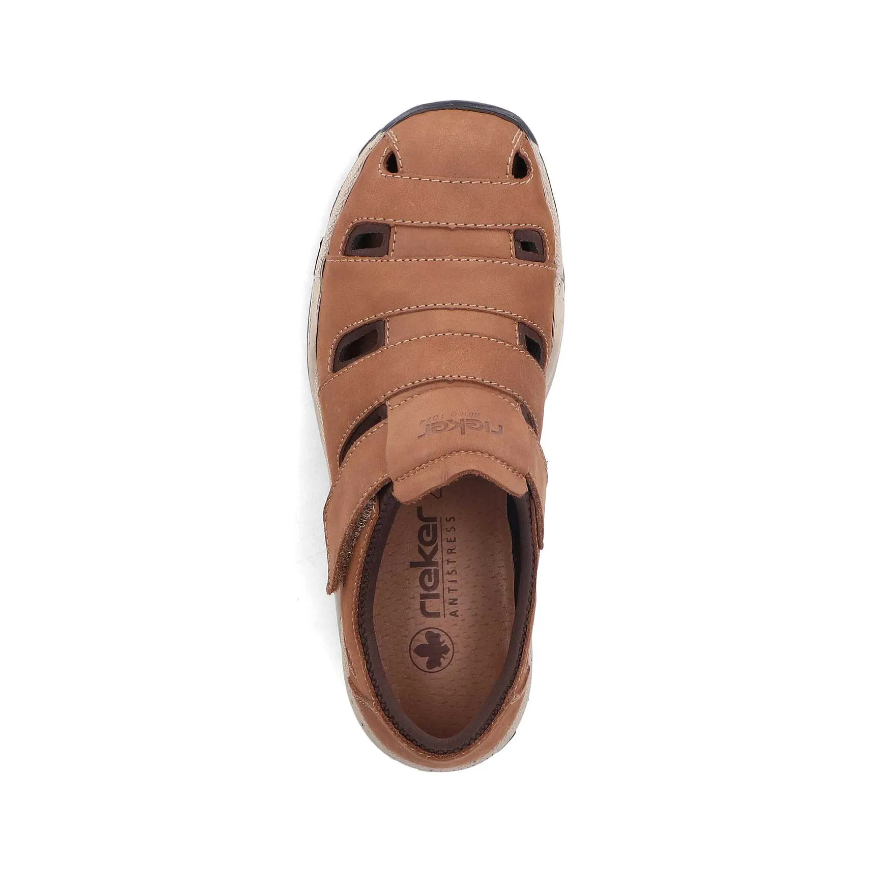 Rieker Men'S Slippers Wood Brown