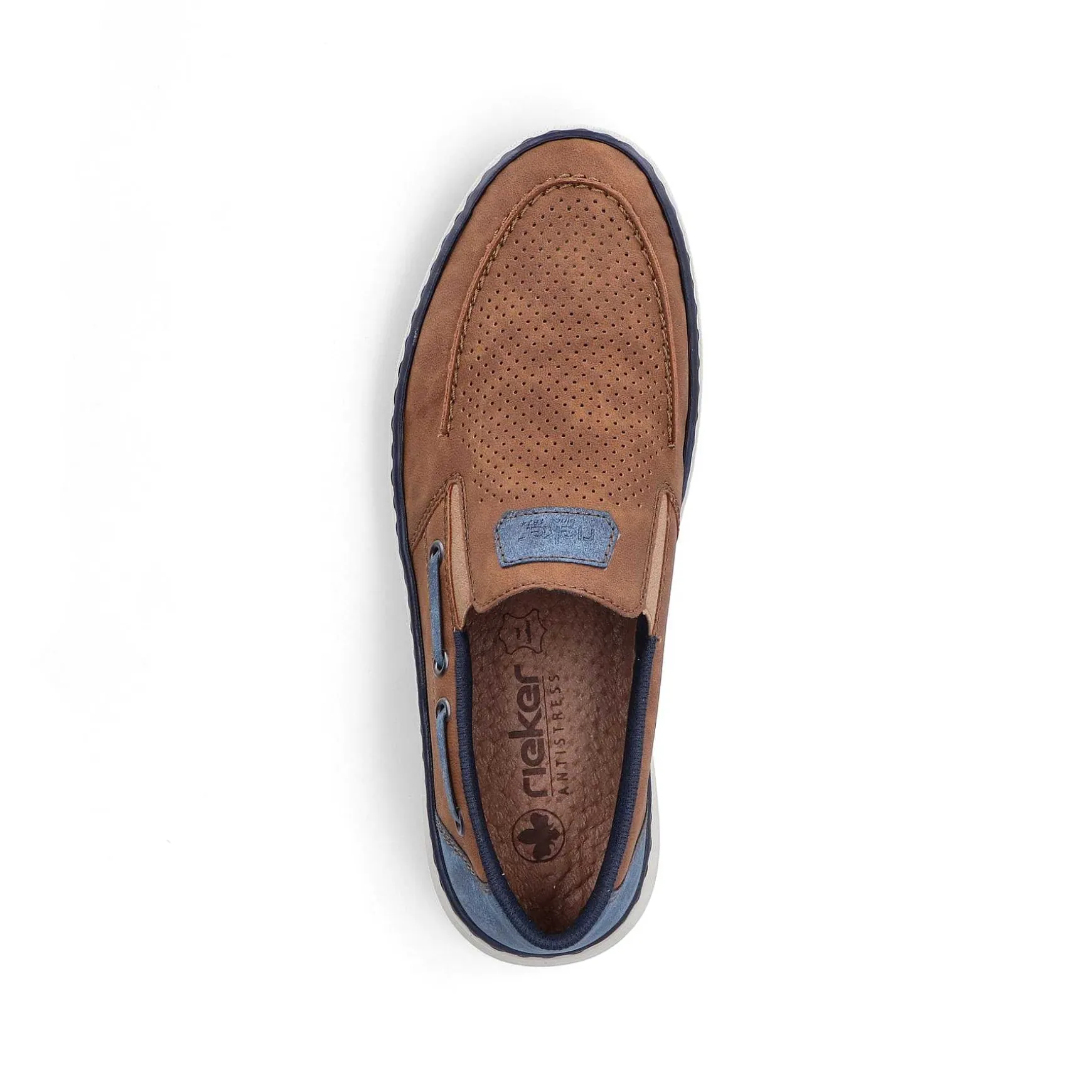 Rieker Men'S Slippers Wood Brown