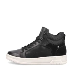 Rieker Men'S Sneaker High Steel Black