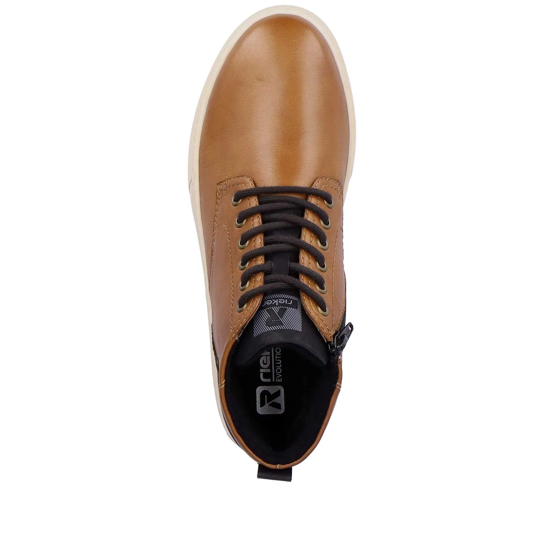 Rieker Men'S Sneaker High Caramel Brown