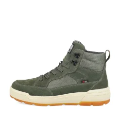 Rieker Men'S Sneaker High Khaki Green