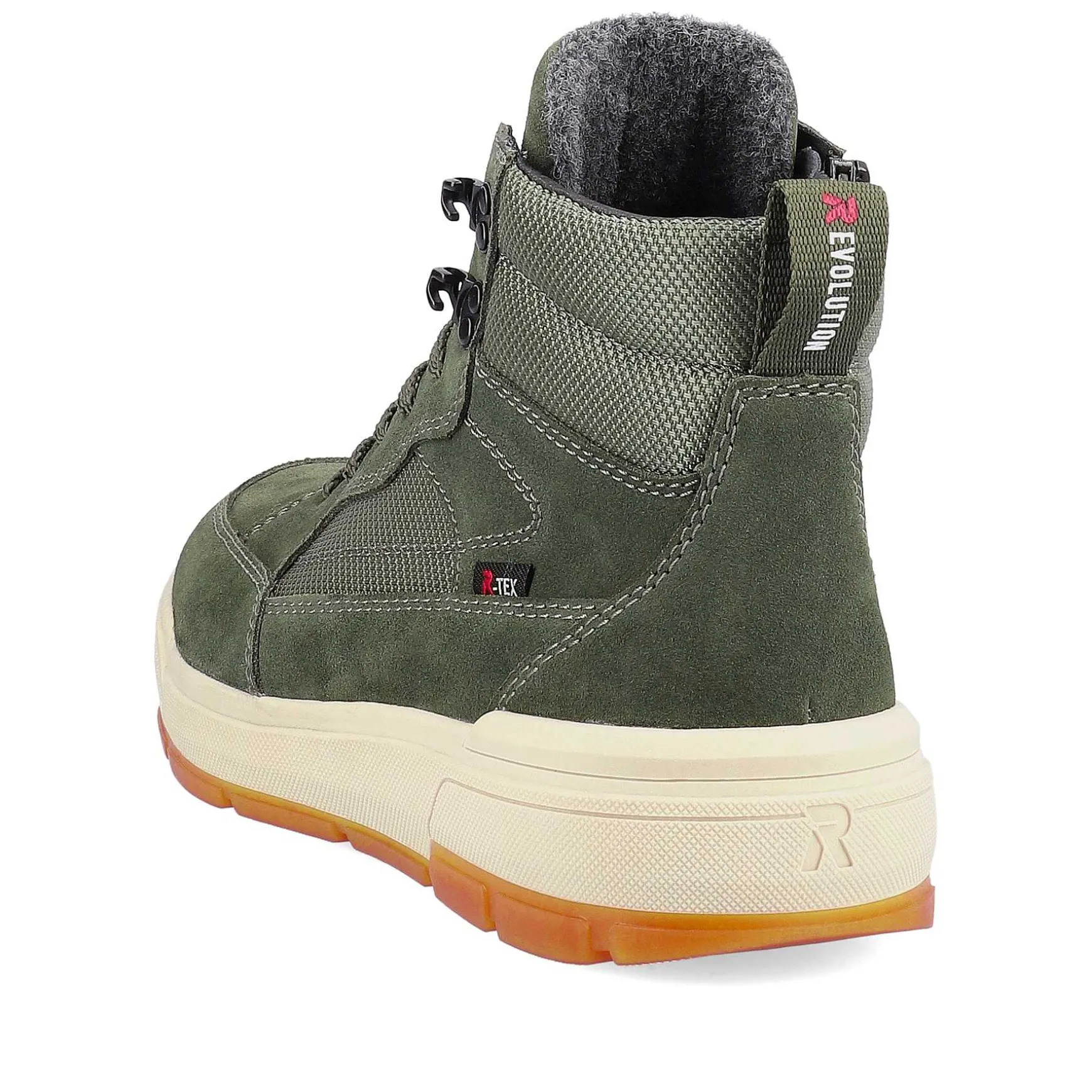 Rieker Men'S Sneaker High Khaki Green