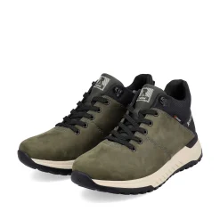 Rieker Men'S Sneaker High Forest Green