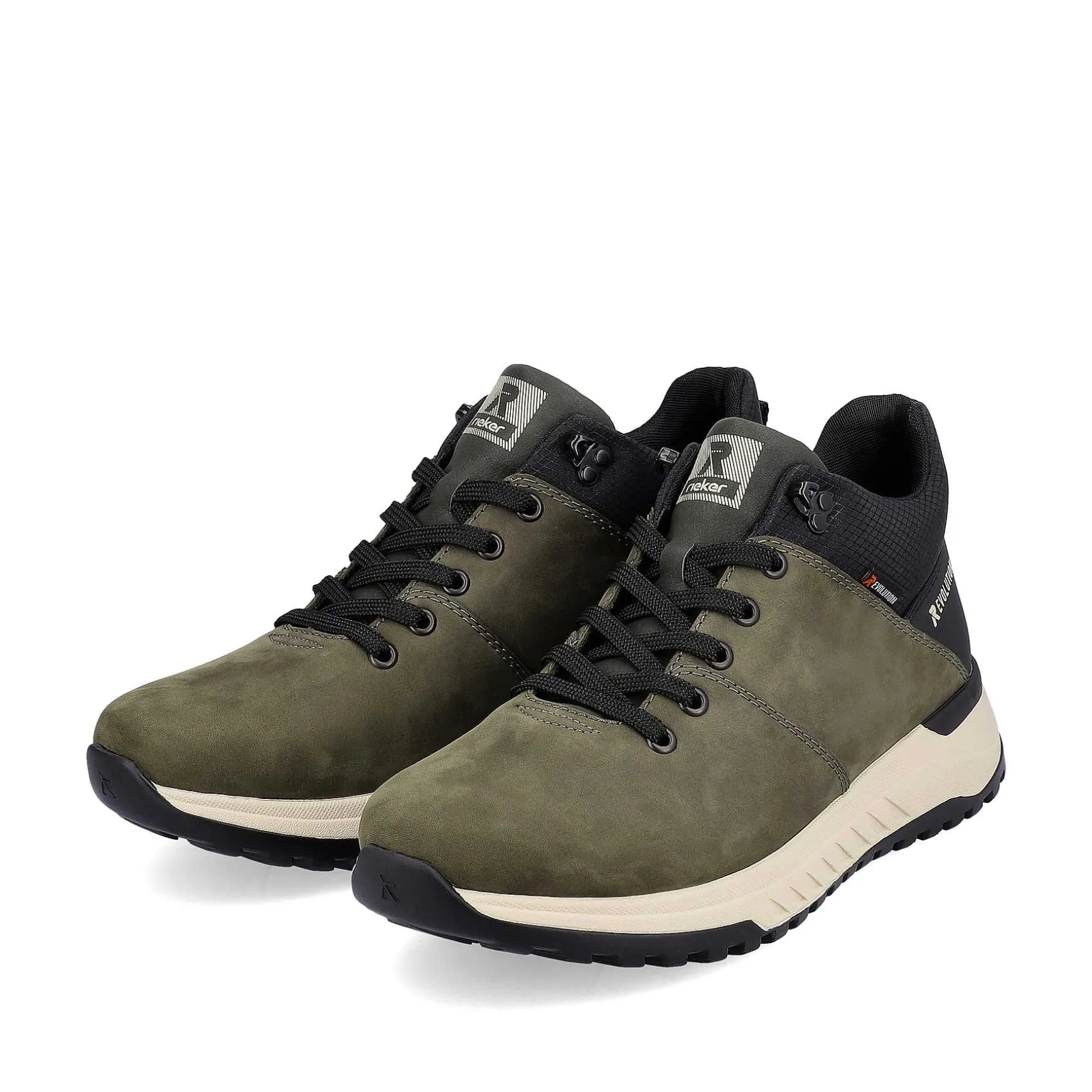 Rieker Men'S Sneaker High Forest Green