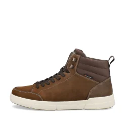 Rieker Men'S Sneaker High Wood Brown