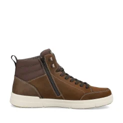 Rieker Men'S Sneaker High Wood Brown