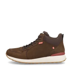 Rieker Men'S Sneaker High Wood Brown