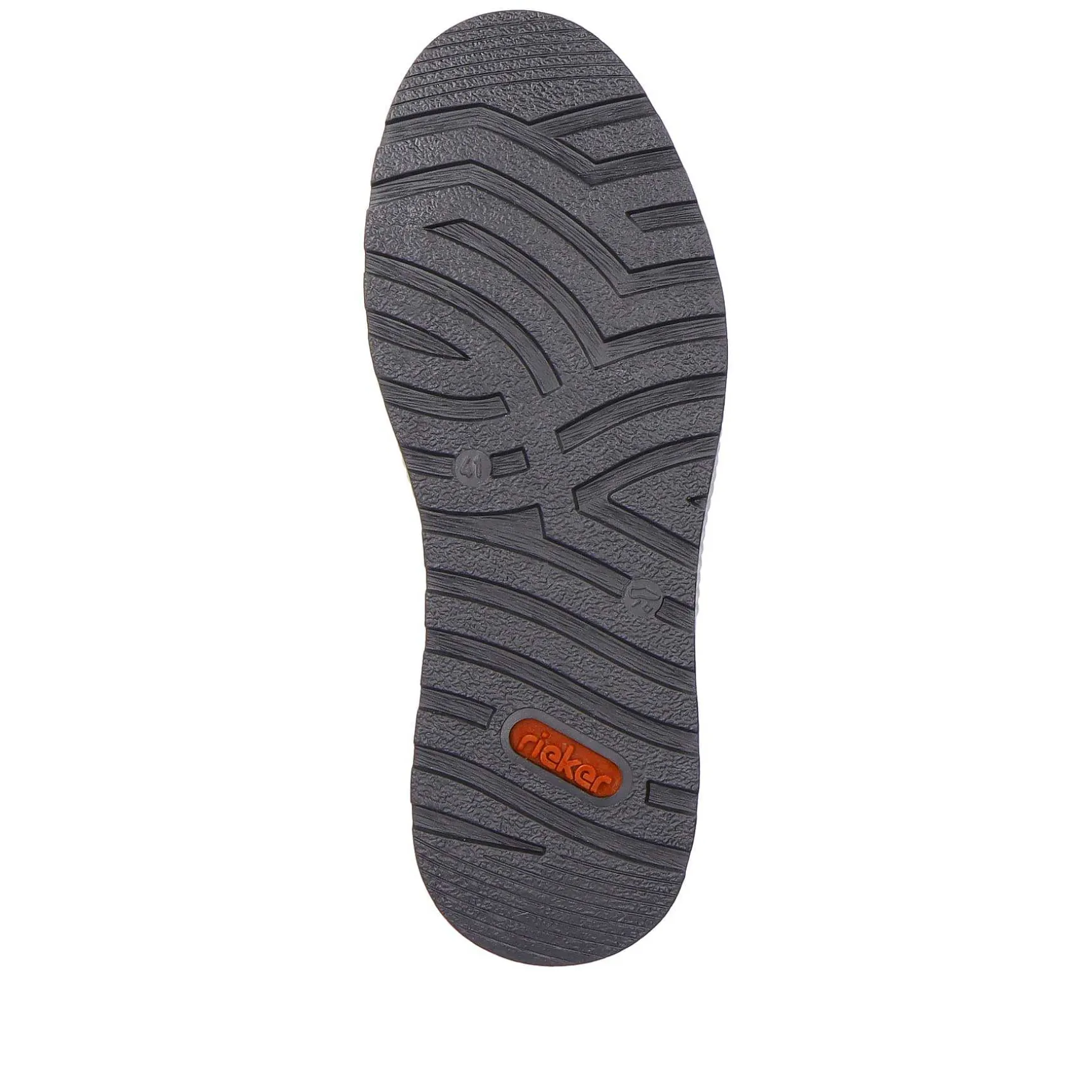 Rieker Men'S Sneaker Low Asphalt Black